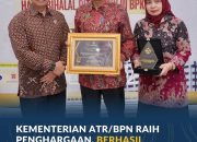 Kementerian ATR/BPN Raih Penghargaan, Berhasil Tindaklanjuti RHP BPK RI 90,8%