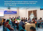 Sinergi Lintas Instansi, Kantor Pertanahan Kota Binjai Hadiri Sosialisasi Pembebasan Lahan Depo BRT Mebidang