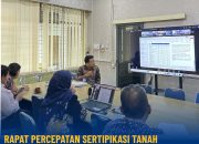 Kantor Pertanahan Kabupaten Karo Ikuti Rapat Percepatan Sertipikasi Tanah Wakaf dan PTSL Tahun 2026