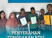 Kantor Pertanahan Kabupaten Serdang Bedagai Melaksanakan Kegiatan Penyerahan Tunggakan PTSL Di Beberapa Desa