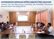 Kantor Wilayah Badan Pertanahan Nasional Provinsi Sumatera Utara Menerima Kunjungan Komisi D DPRD Kabupaten Asahan 