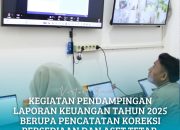 Kantor Pertanahan Kabupaten Serdang Bedagai Mengikuti Kegiatan Pendampingan Laporan Keuangan Tahun 2025 