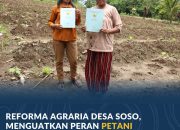 Reforma Agraria Desa Soso, Menguatkan Peran Petani Perempuan Menuju Kesejahteraan
