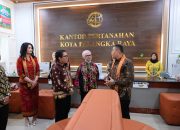 Wamen Ossy Tinjau Kantah Kota Palangkaraya: Ingin Layanan Pertanahan Semakin Memudahkan Masyarakat
