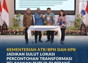 Kementerian ATR/BPN dan KPK Jadikan Sulut Lokasi Percontohan Transformasi Pelayanan Publik di Bidang Pertanahan