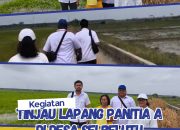 Kantor Pertanahan Kabupaten Serdang Bedagai Tinjau Lapang Panitia A di Desa Sei Belutu Kecamatan Sei Bamban, 