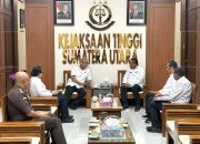 Silaturahmi Kanwil BPN Sumut ke Kejati Sumut