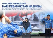Kantor Wilayah Badan Pertanahan Nasional Provinsi Sumatera Utara Melaksanakan Upacara Peringatan Hari Kebangkitan Nasional ke – 118, Rabu 20 Mei 2026.