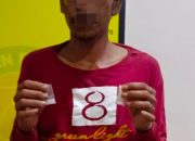 Satu Pelaku Pengedar Sabu Dibekuk Unit Reskrim Polsek Biru-Biru Di Lokasi Bekas Kafe