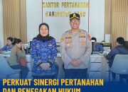Kantor Pertanahan Kabupaten Karo Terima Kunjungan Kapolres Karo, Perkuat Sinergi dan Koordinasi Antar Instansi