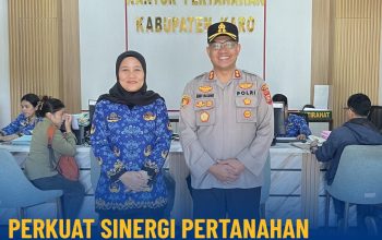 Kantor Pertanahan Kabupaten Karo Terima Kunjungan Kapolres Karo, Perkuat Sinergi dan Koordinasi Antar Instansi