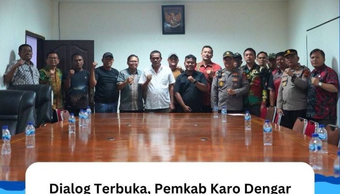 Dialog Terbuka, Pemkab Karo Dengar Aspirasi Warga Soal Retribusi Air Panas Semangat Gunung – Doulu