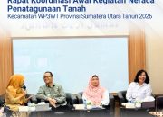 Kanwil BPN Provinsi Sumatera Utara Gelar Rapat Koordinasi Awal Penyusunan Neraca Penatagunaan Tanah Tahun 2026