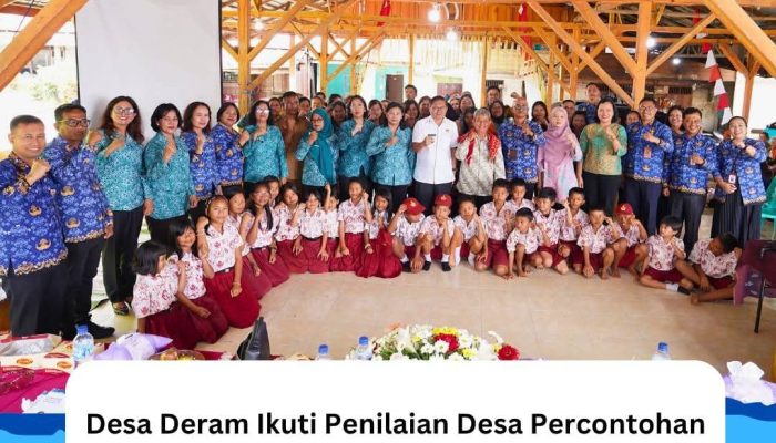 Desa Deram Ikuti Penilaian Desa Percontohan Pelaksana 10 Program Pokok PKK Kategori Tertib Administrasi PKK