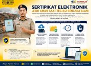 Sertipikat Elektronik Lebih Aman Saat Terjadi Bencana Alam, Ini Alasannya