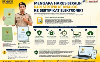 Mengapa Perlu Beralih dari Sertipikat Analog Ke Sertipikat Elektronik?