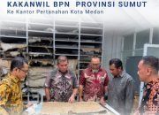 Kunjungan Kerja Kakanwil BPN Sumut ke Kantor Pertanahan Kota Medan: Perkuat Kinerja dan Tingkatkan Kualitas Pelayanan Pertanahan