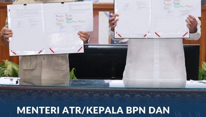 Menteri ATR/Kepala BPN dan Mendagri Keluarkan Surat Edaran, Integrasikan LP2B ke Dalam RTRW dan RDTR