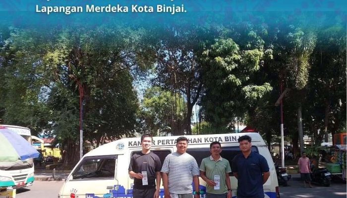 Layanan Merdeka Jadi Sarana Edukasi Pertanahan Bagi Masyarakat Kota Binjai