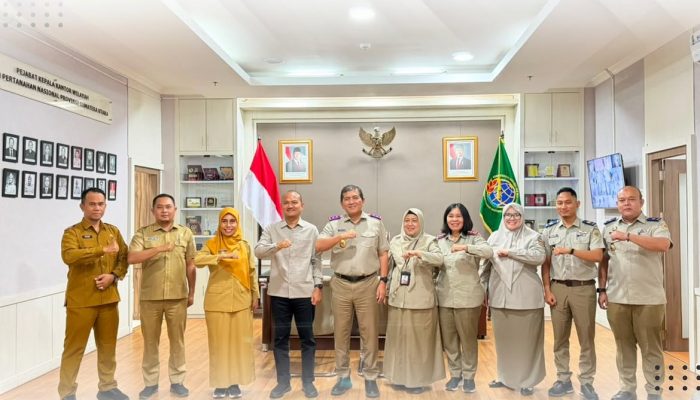 Kepala Kantor Wilayah BPN Provinsi Sumatera Utara Menerima Kunjungan Silaturahmi Wali Kota Tanjungbalai