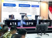 Pengarahan di Kanwil BPN Provinsi Sumatera Utara, Menteri Nusron Minta Jajaran Utamakan Kemudahan Layanan bagi Masyarakat