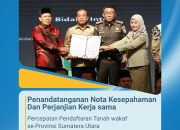 Percepatan Pendaftaran Tanah Wakaf Diperkuat Melalui Sinergi Lintas Lembaga