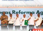 GTRA Sumatera Utara Perkuat Sinergi Lintas Sektor Dalam Pelaksanaan Reforma Agraria Tahun 2026
