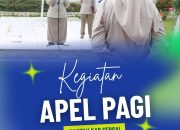 Apel Pagi Kantor Pertanahan Kabupaten Serdang Bedagai Dipimpin Andina Sari S.H.