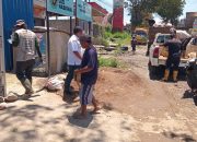 Dinas PUTR Perbaiki Drainase Yang Sumbat Di Jalan Kota Cane