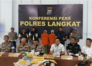 Dua Pelaku Pembunuhan Tosa Sembiring Ditangkap Satreskrim Polsek Kuala dan Polres Langkat