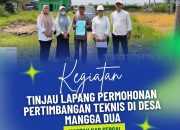 Kantor Pertanahan Kabupaten Serdang Bedagai Tinjau Lapang di Desa Mangga Dua