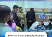 BUPATI KARO BERSAMA GUBERNUR SUMUT JENGUK LANGSUNG SISWI TERDAMPAK MBG DI RUMAH SAKIT 