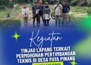 Kantor Pertanahan Kabupaten Serdang Bedagai Tinjau Lapang Terkait Permohonan PTP di Desa Paya Pinang.