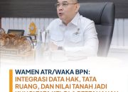 Wamen ATR/Waka BPN Ossy Dermawan Menjadi Keynote Speaker Dalam Seminar Nasional Pertanahan