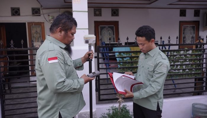 Hanya Menunggu 4 Hari, Layanan Pengukuran Pertanahan Lebih Terukur, Teratur, Dan Pasti