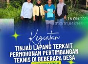 Kantor Pertanahan Kabupaten Serdang Bedagai Melaksanakan Kegiatan Pertimbangan Teknis Pertanahan di Beberapa Desa