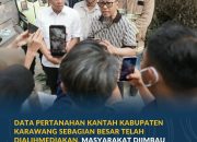 Data Pertanahan Kantah Kabupaten Karawang Sebagian Besar Telah Dialihmediakan, Masyarakat Diimbau Tidak Khawatir