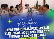 Kantor Pertanahan Kabupaten Serdang Bedagai Gelar Rapat Koordinasi Percepatan Sertipikasi Aset Barang Milik Daerah