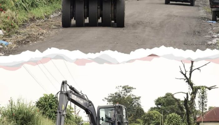 Pemerintah Kabupaten Karo Percepat Perbaikan Infrastruktur, Akses Jalan Simpang Empat Menuju Payung Dikebut